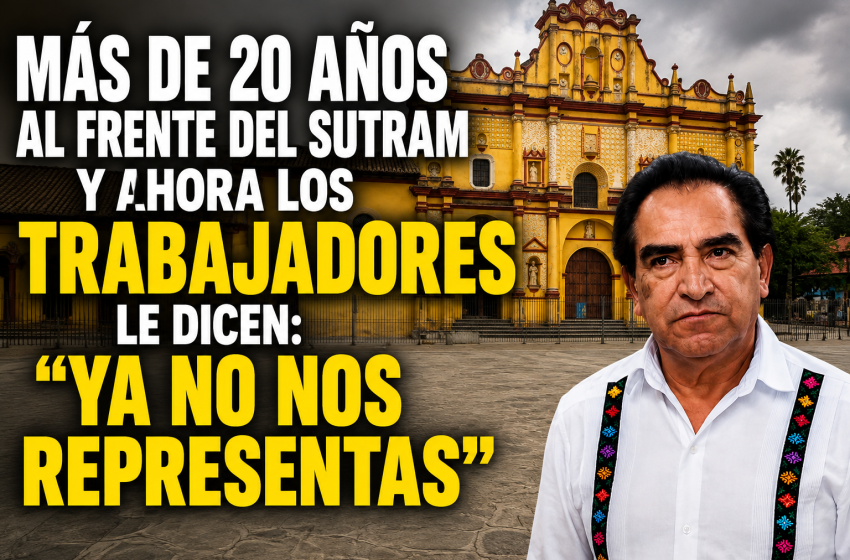 JOSÉ DOMINGO RUIZ OSEGUERA: MÁS DE 20 AÑOS AL FRENTE DEL SUTRAM Y AHORA LA BASE LE RECLAMA DE FRENTE