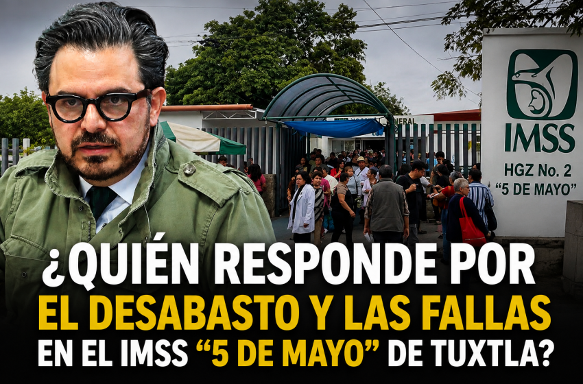  ¿QUIÉN RESPONDE CUANDO EN EL IMSS NO HAY MEDICINAS NI QUIEN ESCUCHE?