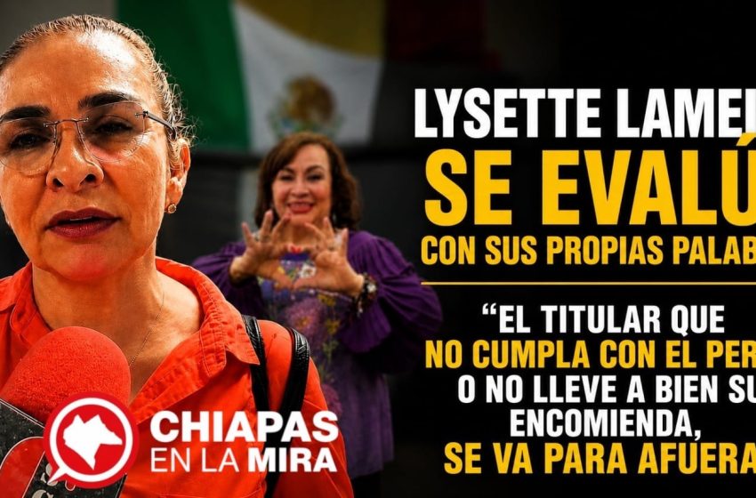  LYSETTE LAMEIRO: CUANDO EL MICRÓFONO TERMINA HACIENDO LA EVALUACIÓN