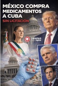 MÉXICO COMPRA MEDICAMENTOS A CUBA SIN LICITACIÓN Y DESATA CUESTIONAMIENTOS