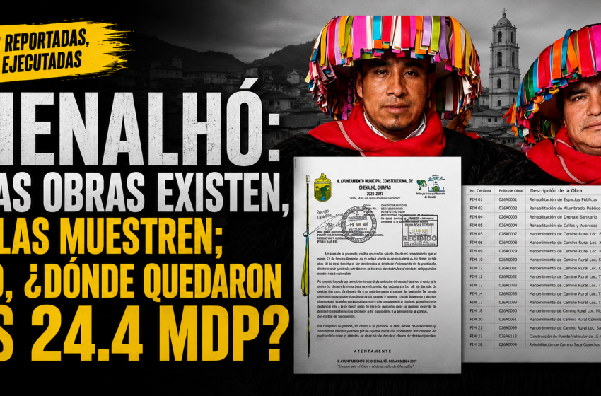  21 OBRAS, 24.4 MILLONES Y DEMASIADAS DUDAS: CHENALHÓ EXIGE QUE AUDITORÍA Y ANTICORRUPCIÓN RESPONDAN
