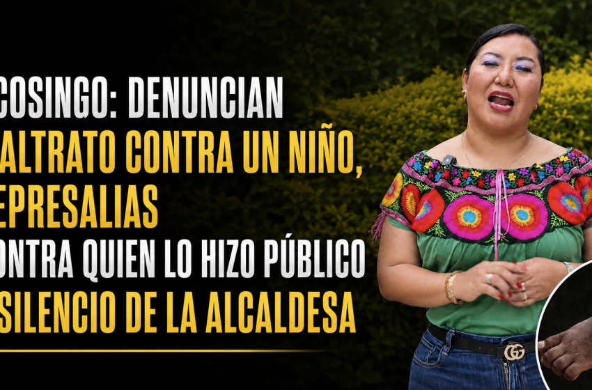  OCOSINGO: EN PLENO SIGLO XXI, UN NIÑO CAMINA ENCADENADO