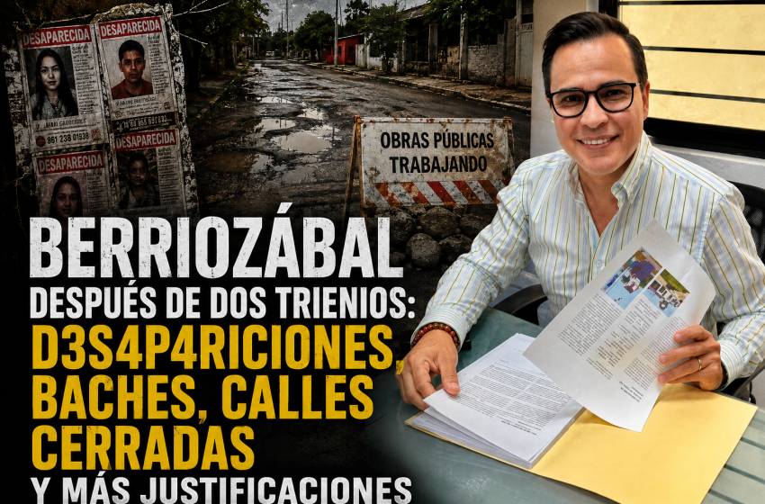  JORGE ARTURO ACERO GÓMEZ: DOS TRIENIOS Y BERRIOZÁBAL SIGUE ENTRE INSEGURIDAD, D3S4P4RICIONES, FALTA DE AGUA Y OBRAS QUE NO DURAN