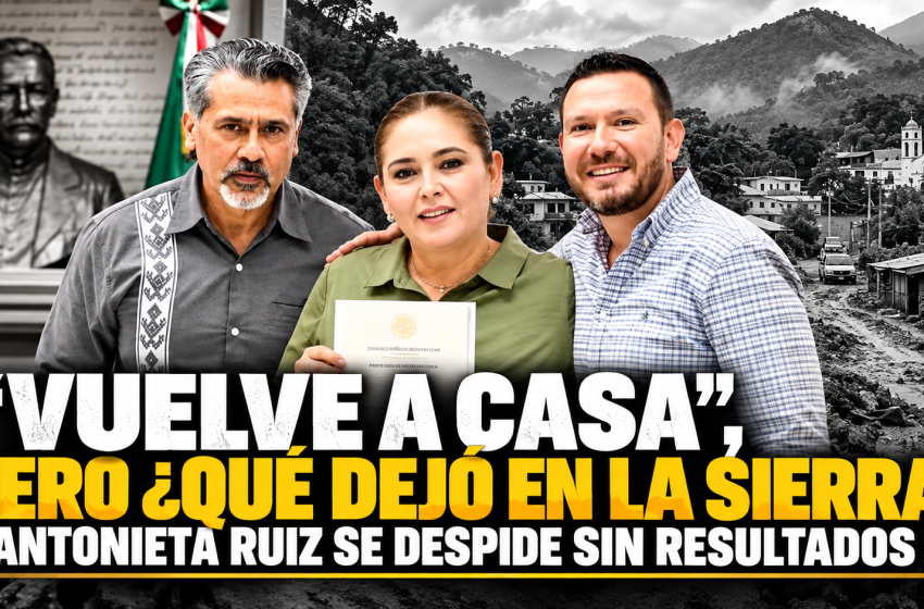  SI SE VA SIN INFORME, ¿CÓMO SABRÁN LOS PUEBLOS DE LA SIERRA SI LA GOBERNABILIDAD FUE ALGO MÁS QUE UN DISCURSO?