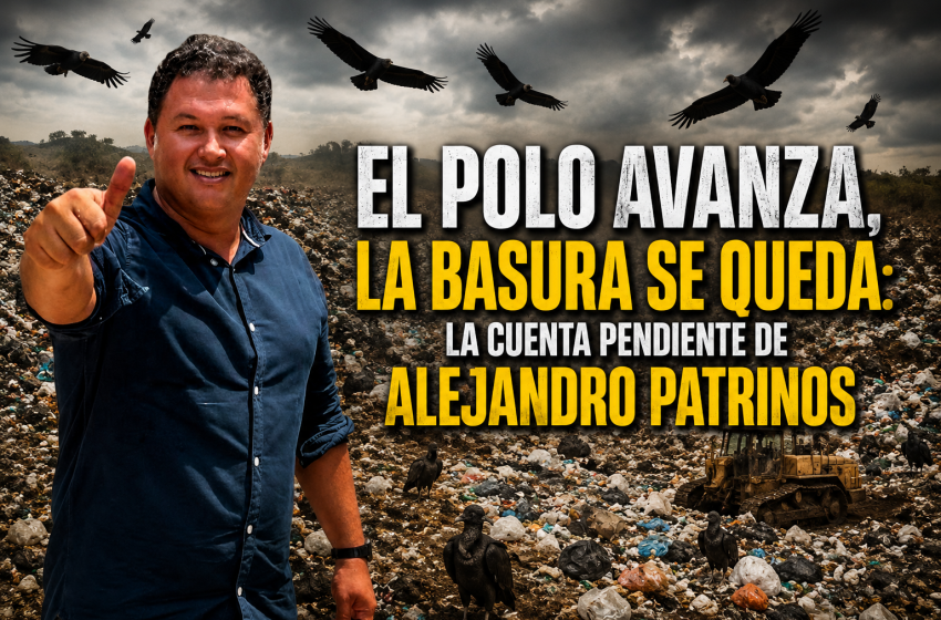  PATRINOS PRESUME 48 HECTÁREAS PARA EL DESARROLLO, PERO ARRIAGA SIGUE CARGANDO CON SU BASURA