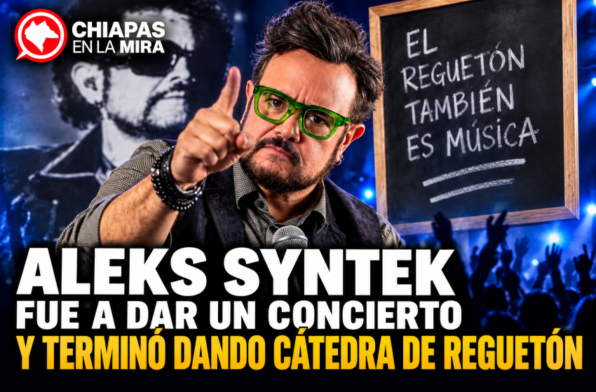  MITAD CONCIERTO, MITAD SESIÓN DE TERAPIA: EL SHOW DE ALEKS SYNTEK QUE NADIE PIDIÓ